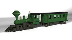 Toy Train (HighPoly)