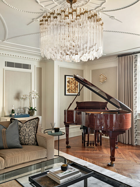 Grand Piano in luxurious setting