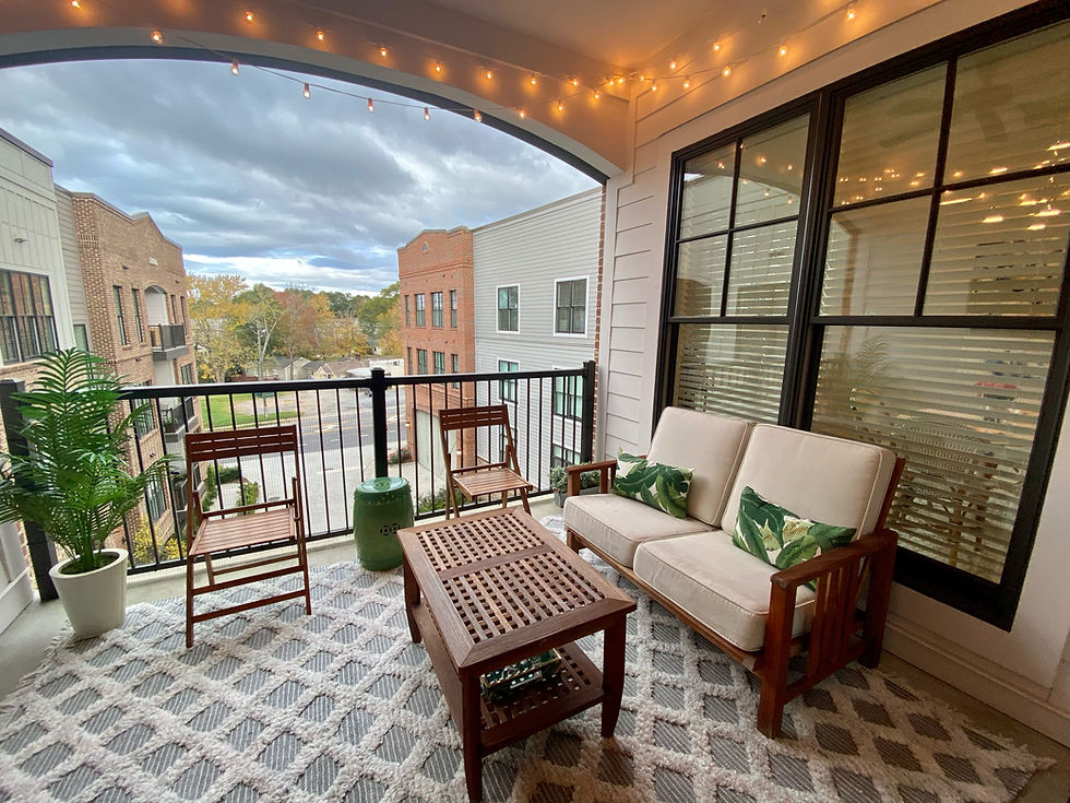 Interior Design, Apartment Style, Patio
