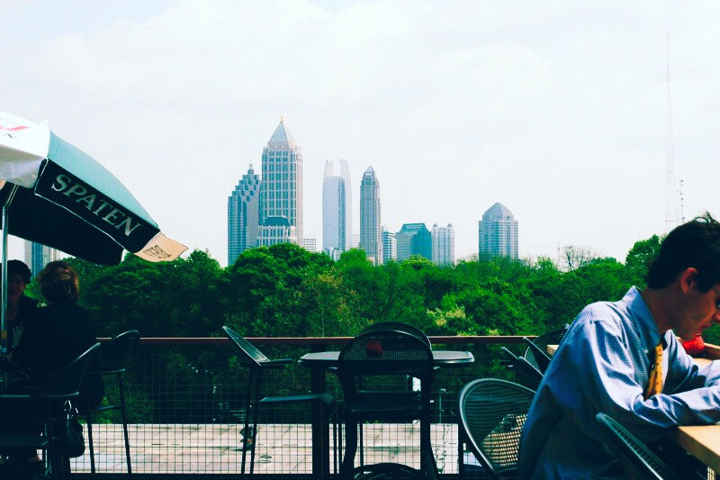 Six feet under, Atlanta Rooftop Bar