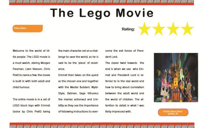 LEGO Movie Review