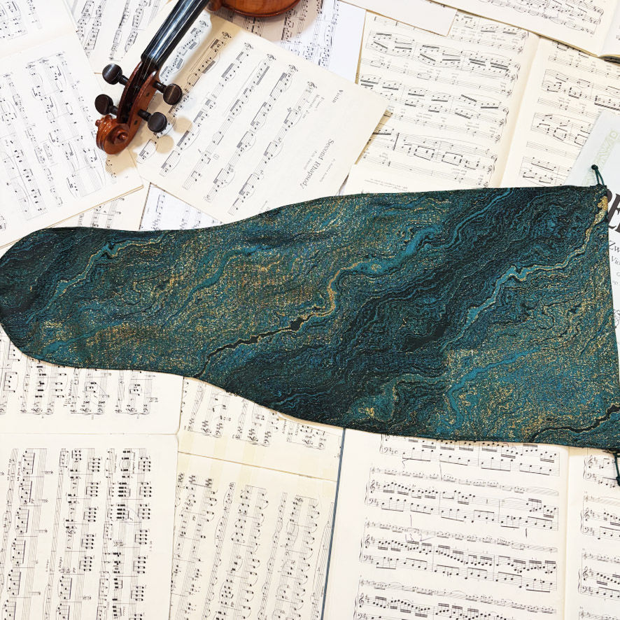 Miniature : Malachite jacquard bag