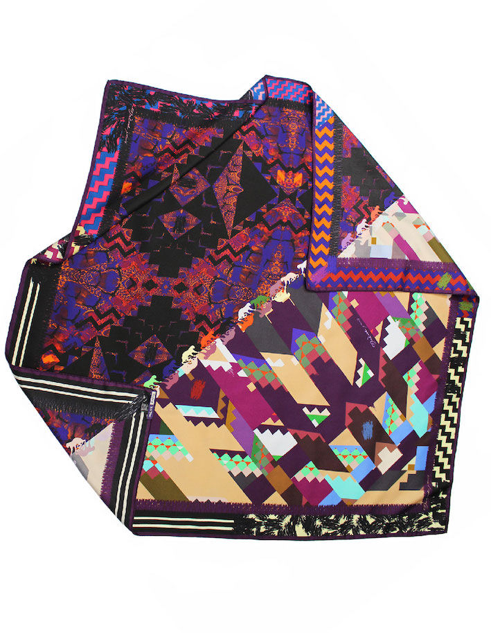 Thumbnail: foulard en soie irene paris