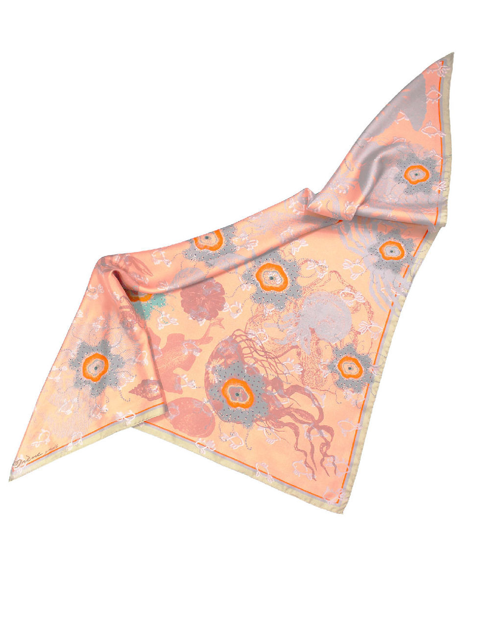Miniature : silk scarf for woman irene paris
