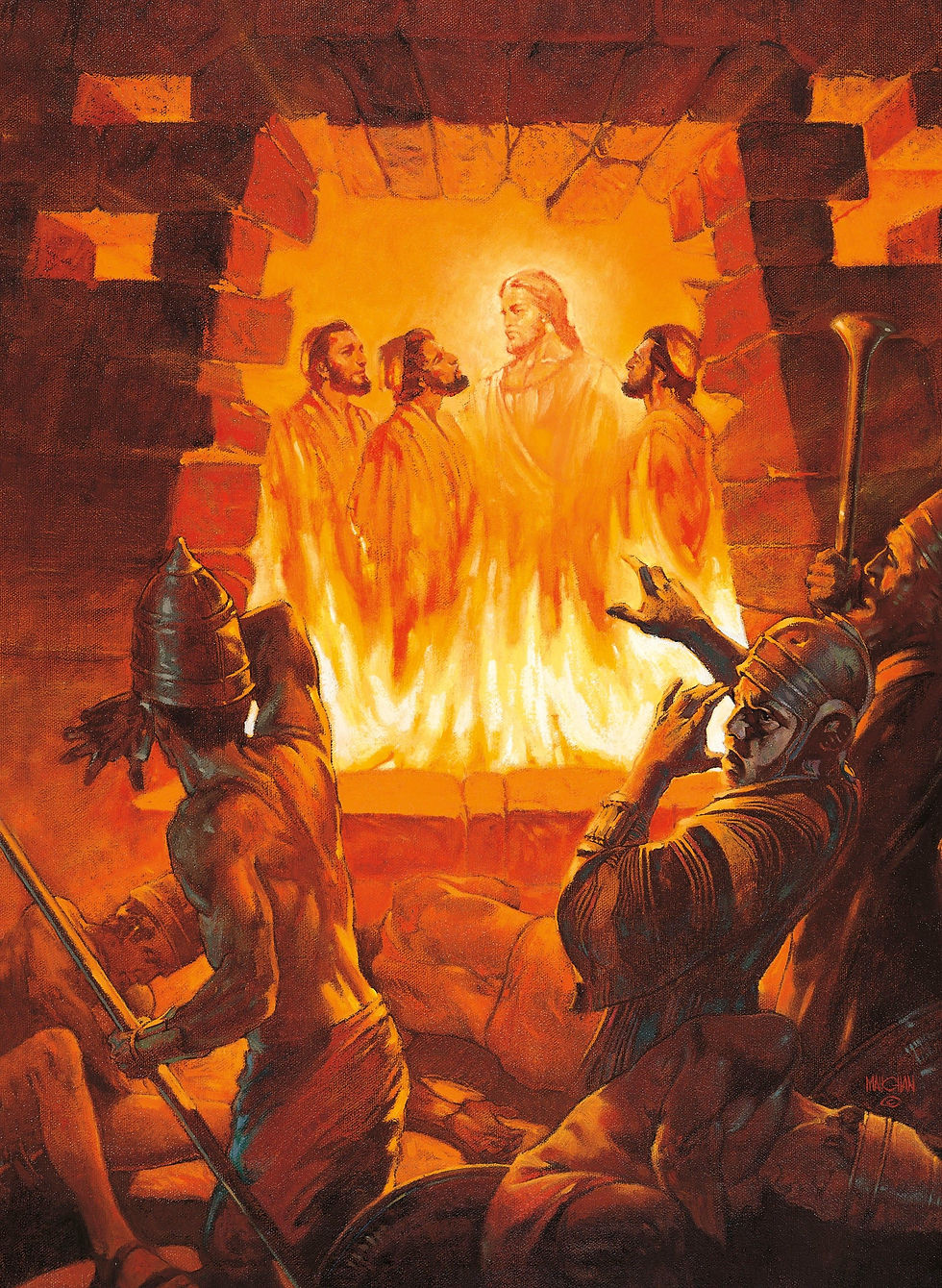 El horno ardiente Profeta Daniel