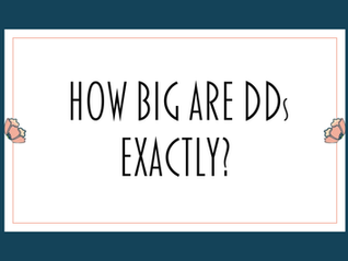 How Big are DDs exactly?