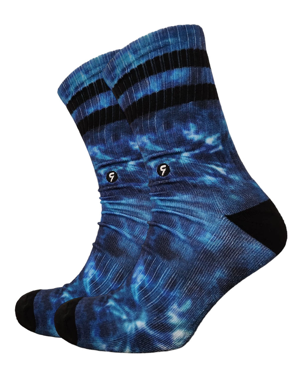 Rebel Blue Lagoon Crew Socks