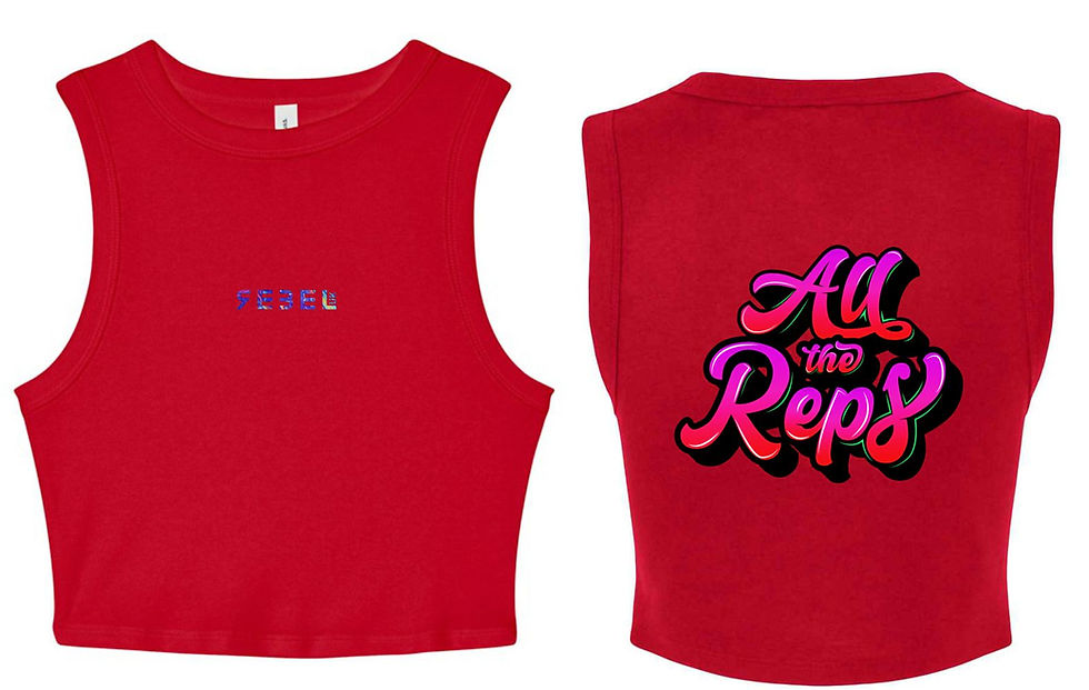 Thumbnail: All the Reps Crop tank
