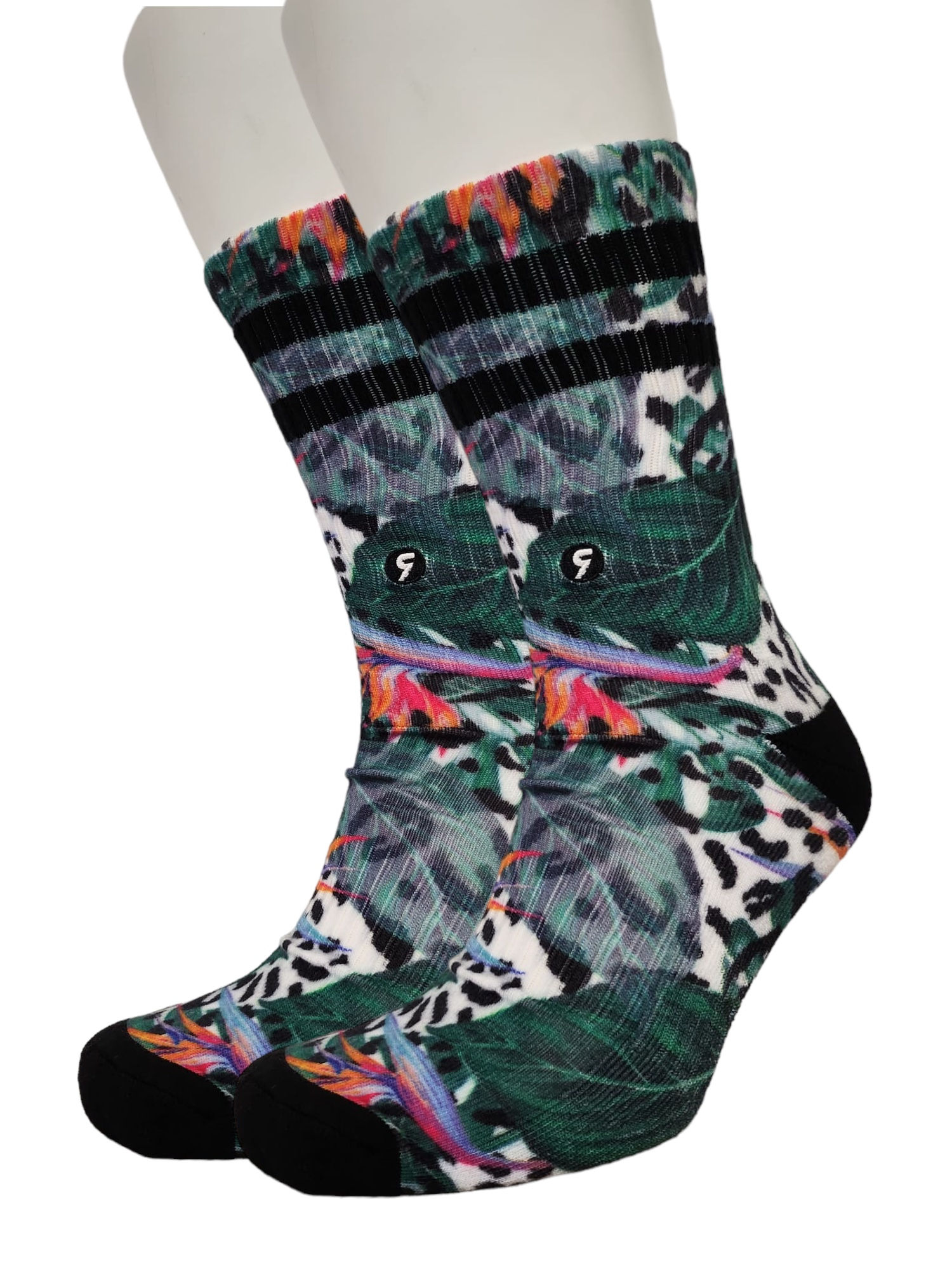 Rebel Tropical Thunder Crew Socks