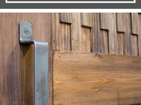 Barnwood Shim Door