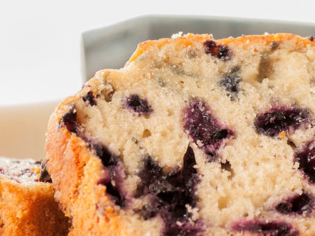 Keto Lemon Blueberry Zucchini Bread