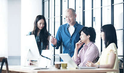 Creatives Discussing Project