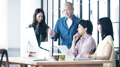 Creatives Discussing Project