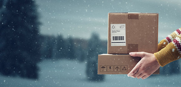 Courier urgent christmas delivery