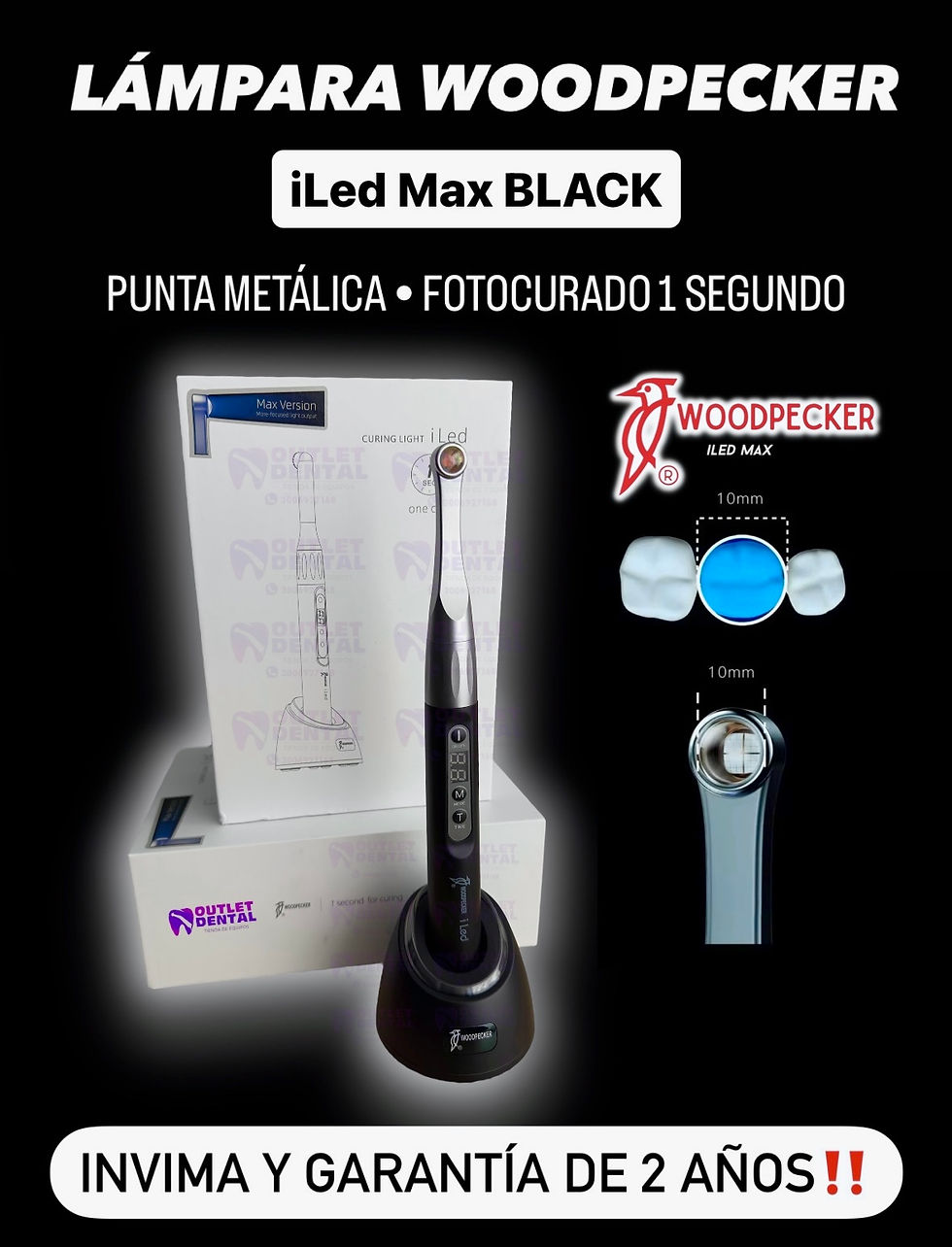 Lámpara Woodpecker iLed MAX