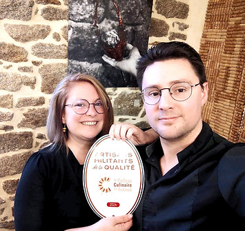 Le couple à l'origine de cette activité. Stéphane Varichon et Audrey Firmin