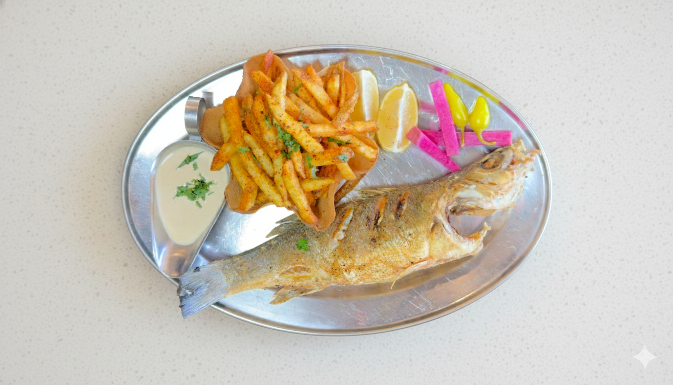 Fish Special - Fried Whole Branzino