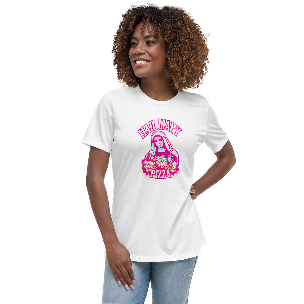 Thumbnail: Hail Mary Easter Pink Ladies Tee