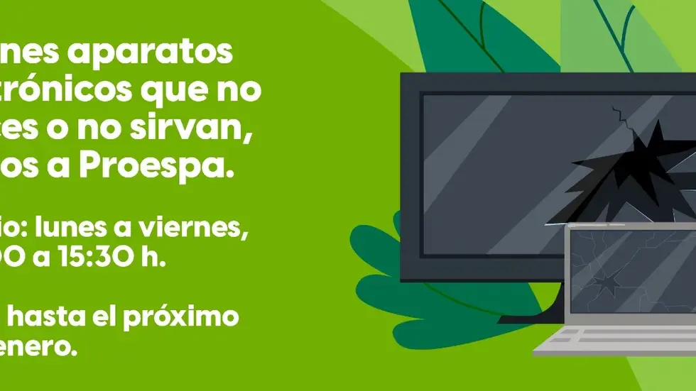 ABREN CENTRO DE ACOPIO PARA RECIBIR APARATOS ELECTRÓNICOS EN DESUSO