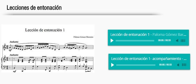Entonación en las pruebas de acceso a las enseñanzas profesionales