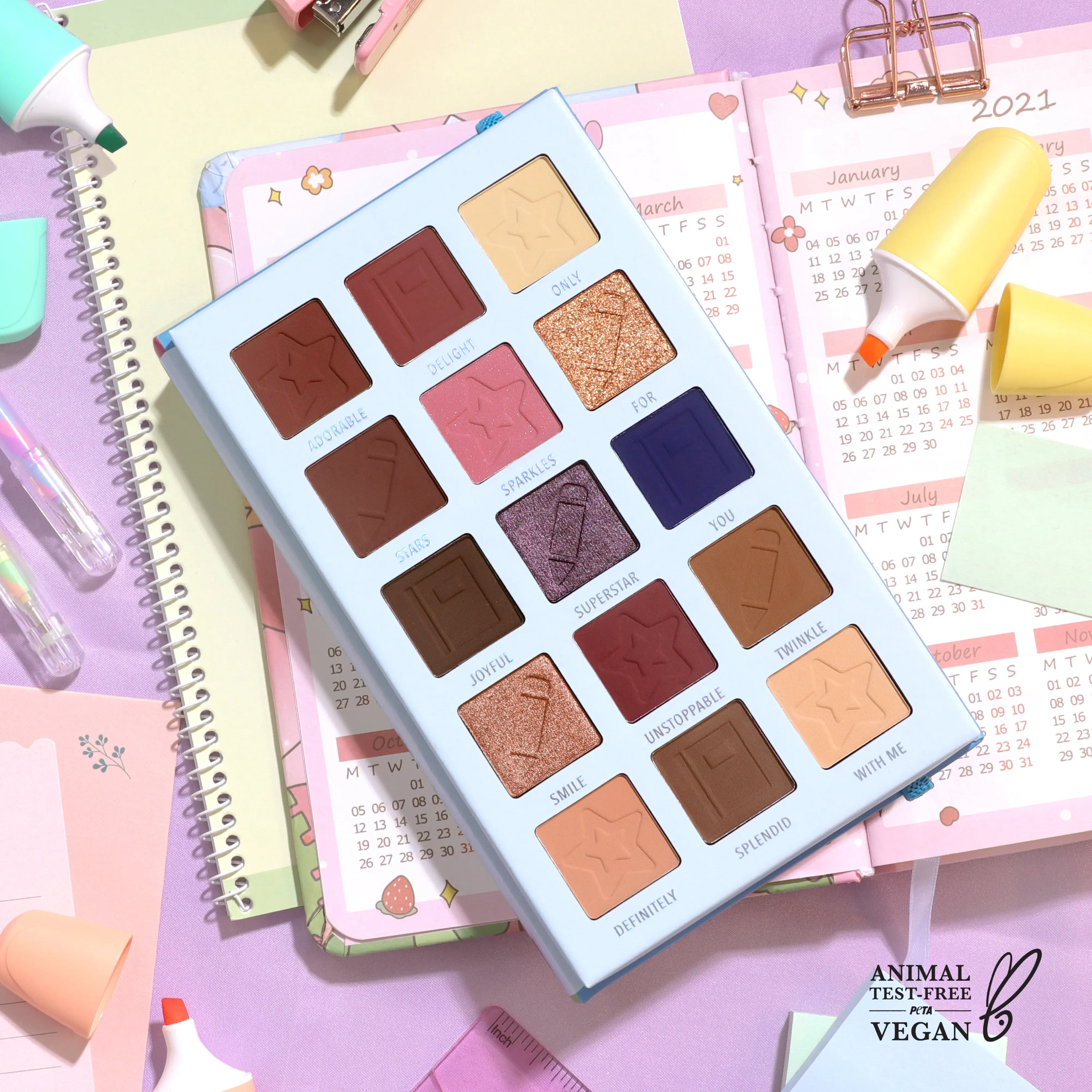 The stars shine as bright as you palette