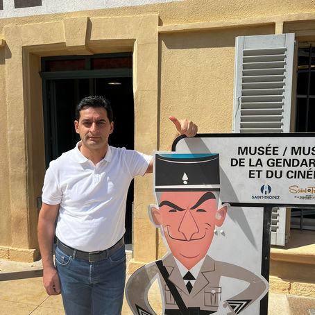 Unser Bundes -Geschäftsführer auf den Spuren von Louis de Funès