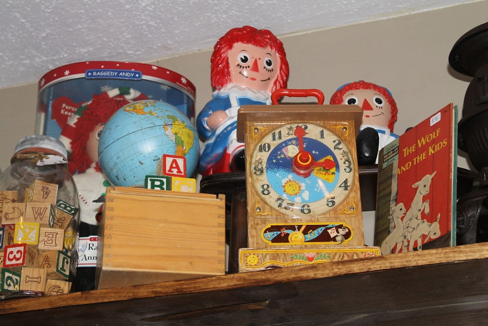 Antique Toys and Books