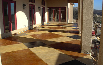 Panama City FL Decorative Interior Concrete and Acid Staining