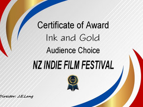'AUDIENCE AWARD' AT THE NZ INDIE FILM FESTIVAL!!!