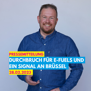 Durchbruch für E-Fuels und ein Signal an Brüssel