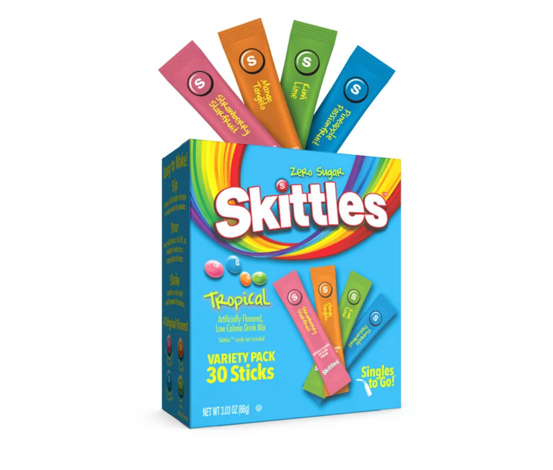 Skittles Tropical Variety Pack, 30ct