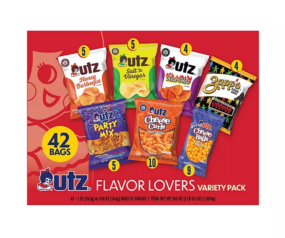 Utz Flavor Lovers Variety Pack, 42ct