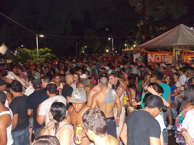 A rua tomada por todos