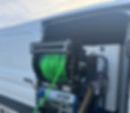 a hydro jetter van in Pittsburgh cleaning a clogged building drain