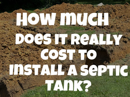 How Much Does It Cost to Install a New Septic Tank and Leach Field in Pittsburgh?