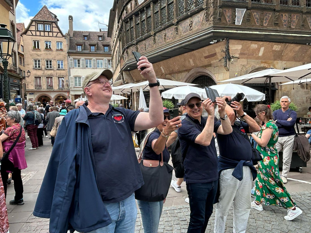 Fleißig am Fotografieren die Herren