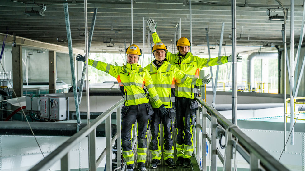 Nesna-ungdom i sommerjobb hos Arctic Seafarm