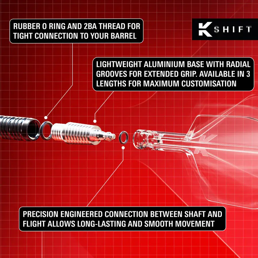 Miniaturbild: Target K-Shift No6 Standard Flight-System - weiß