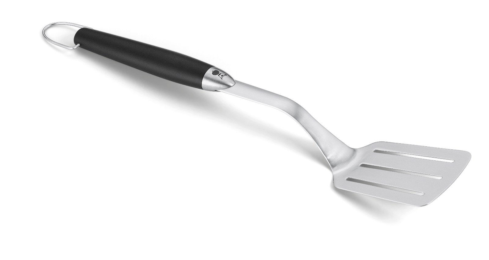 Weber Premium Wender Edelstahl, schwarzer Griff