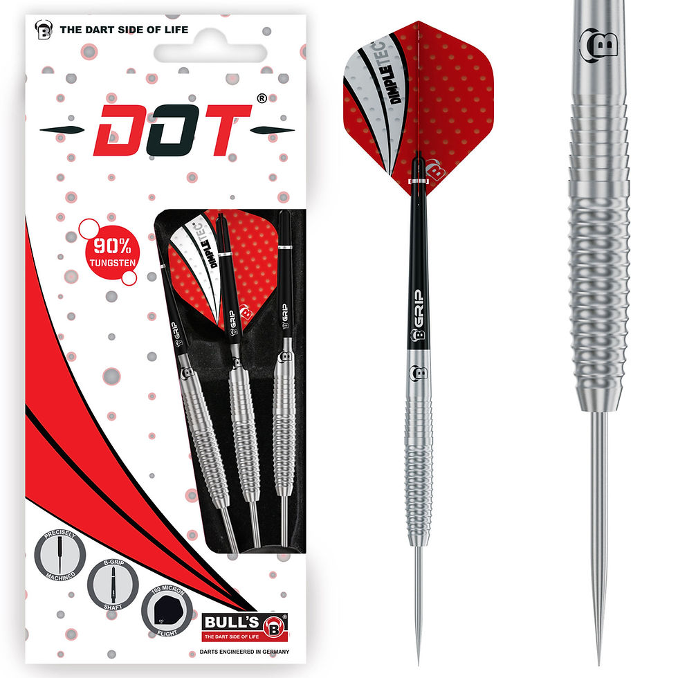 Miniaturbild: BULL'S Dot D1 90% Tungsten Steel Dart