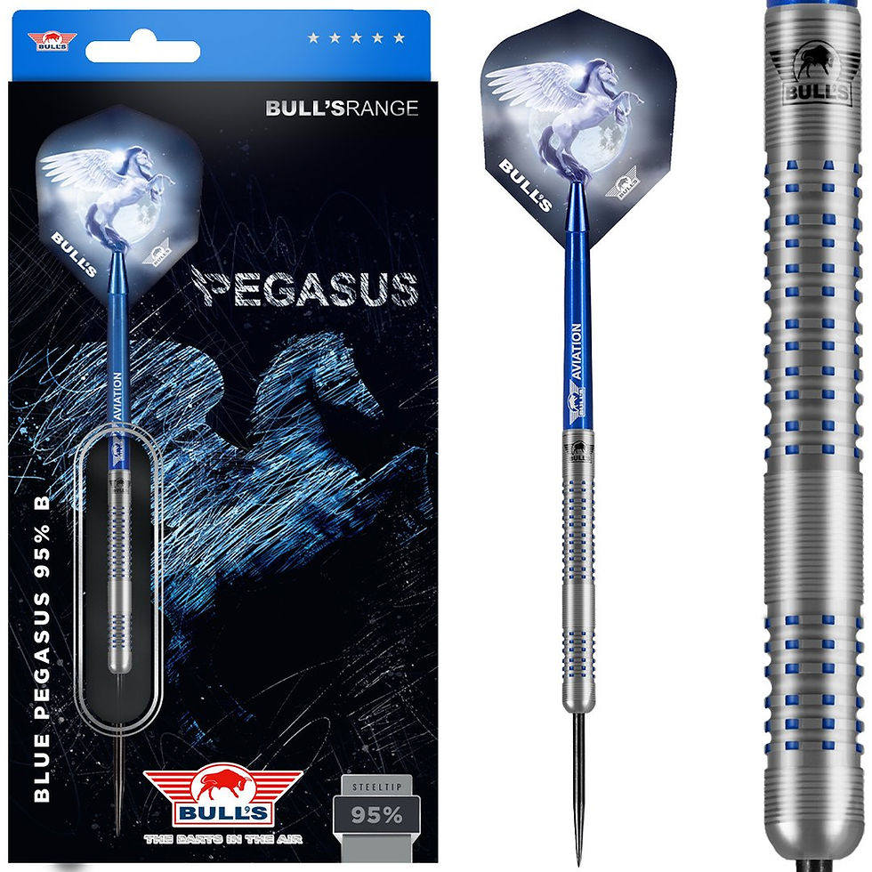 Bull's Blue Pegasus 95% B Steeldarts