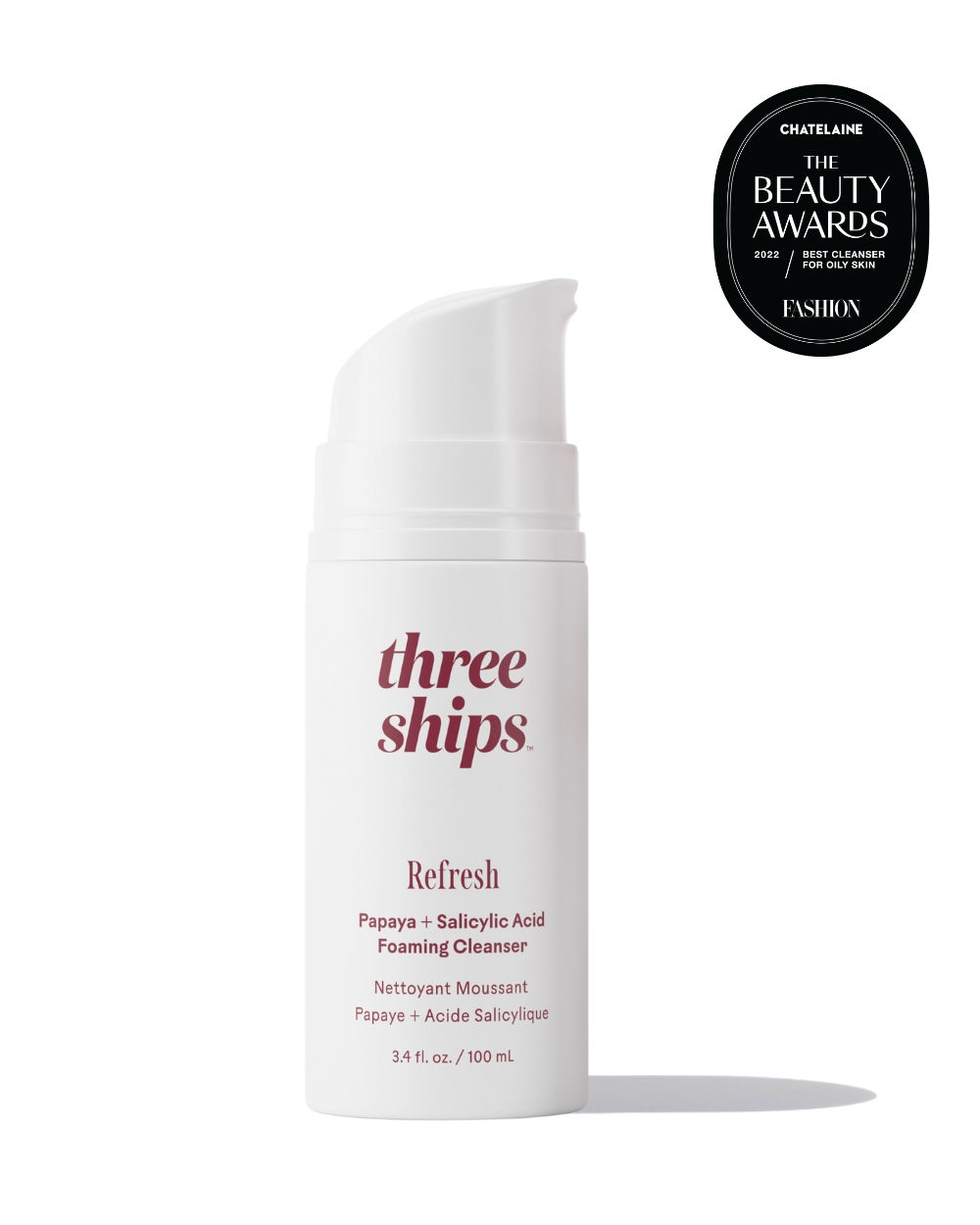 Three Ships Refresh Papaya + Salicylic Acid Cleanser