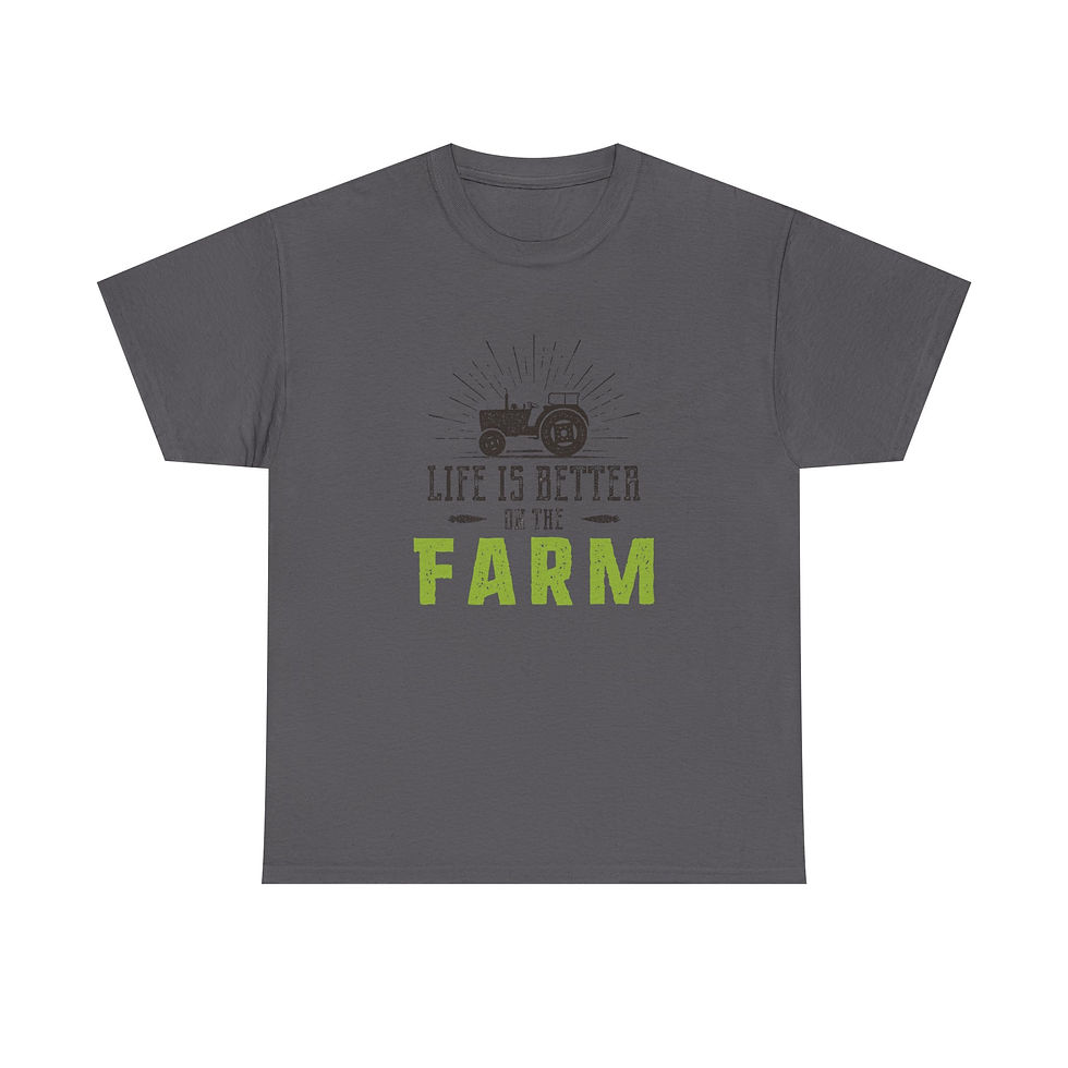 Thumbnail: Farm Life Heavy Cotton Tee