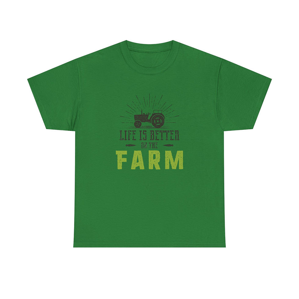Thumbnail: Farm Life Heavy Cotton Tee