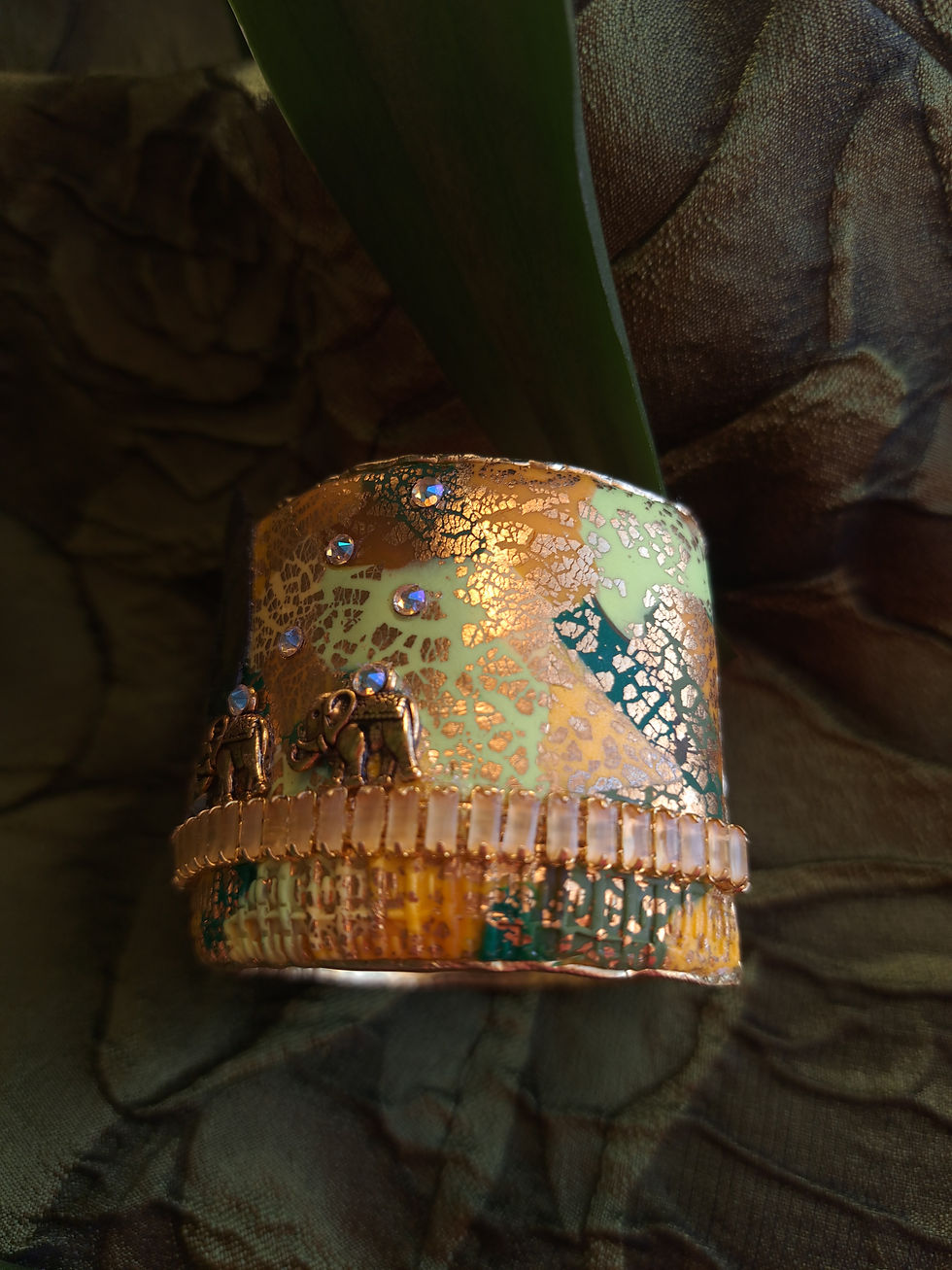 Miniaturbild: Walking through the Jungle / Cuff Bracelet 