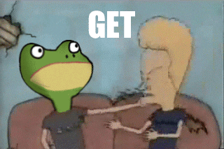 get out animated GIF