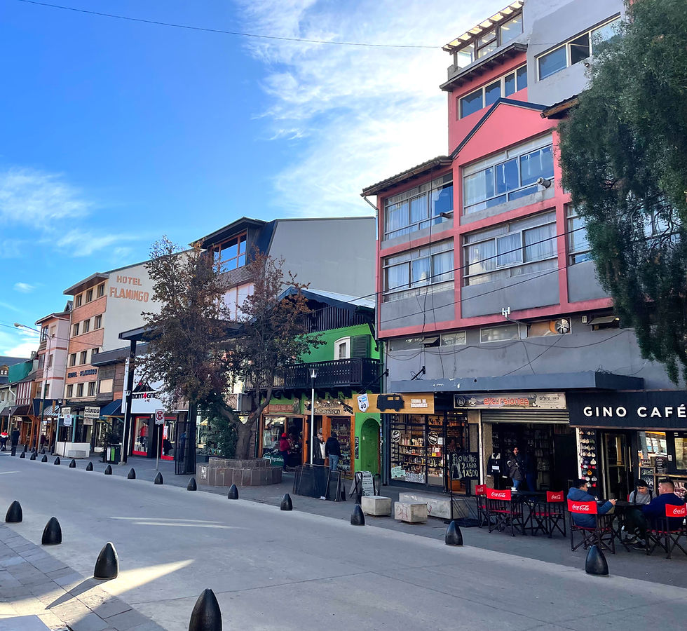 Calle Mitre in Bariloche, Argentina