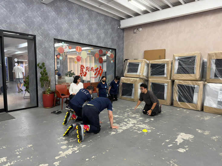企業員工直排輪課程