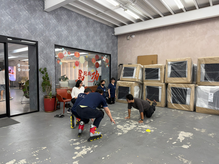 企業員工直排輪課程