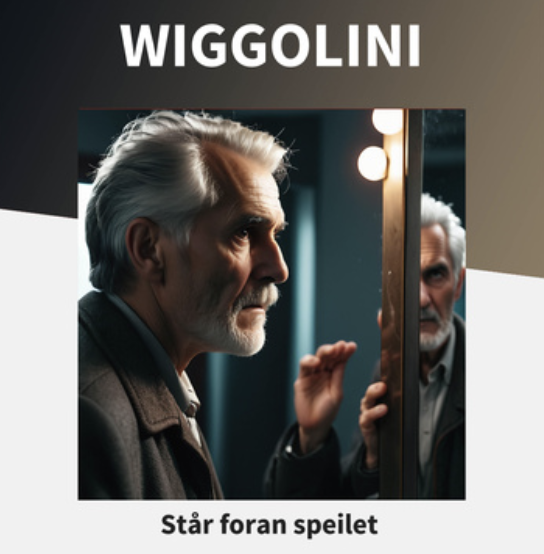 Wiggolini - Står foran speilet